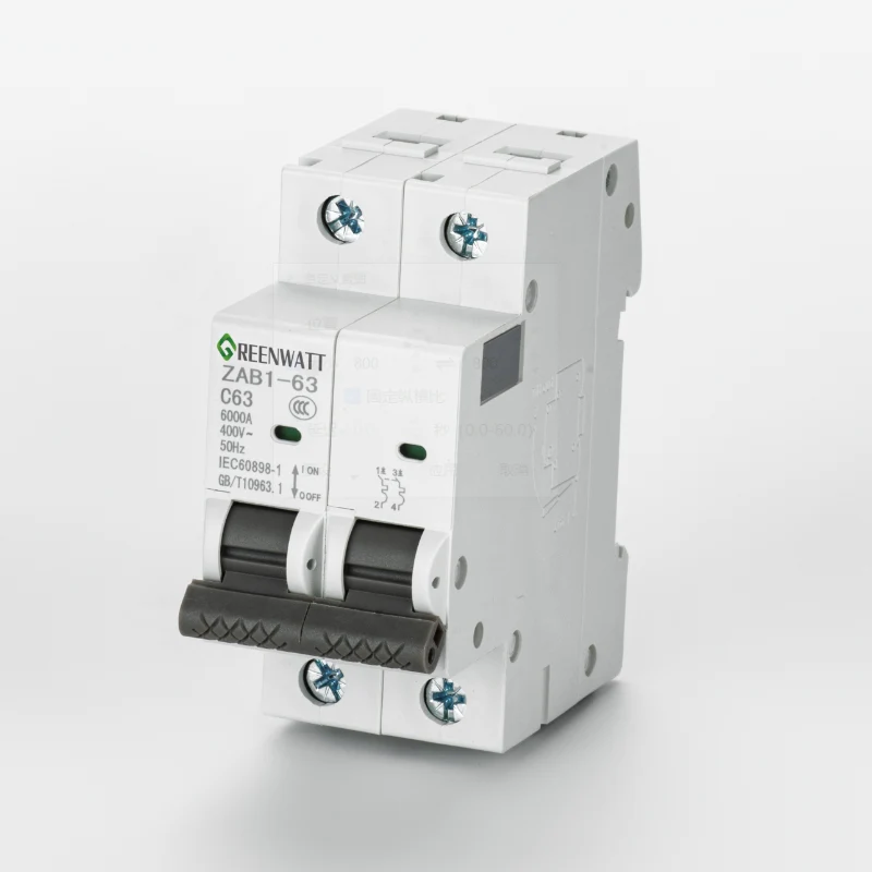Disjuntor miniatura 2P 500V 63A DC