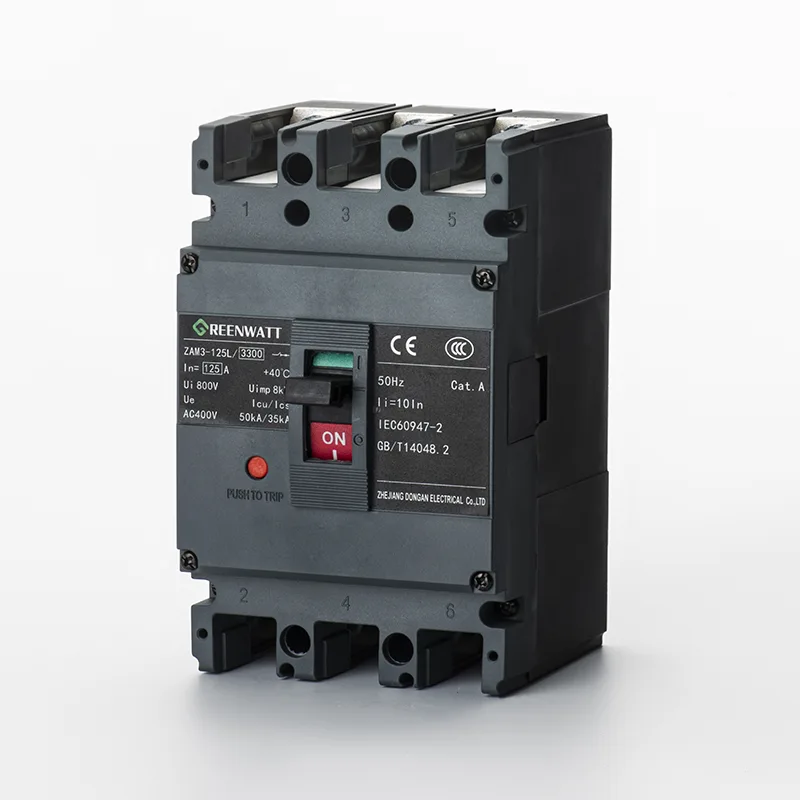Disjuntor em caixa moldada AC400V 125A