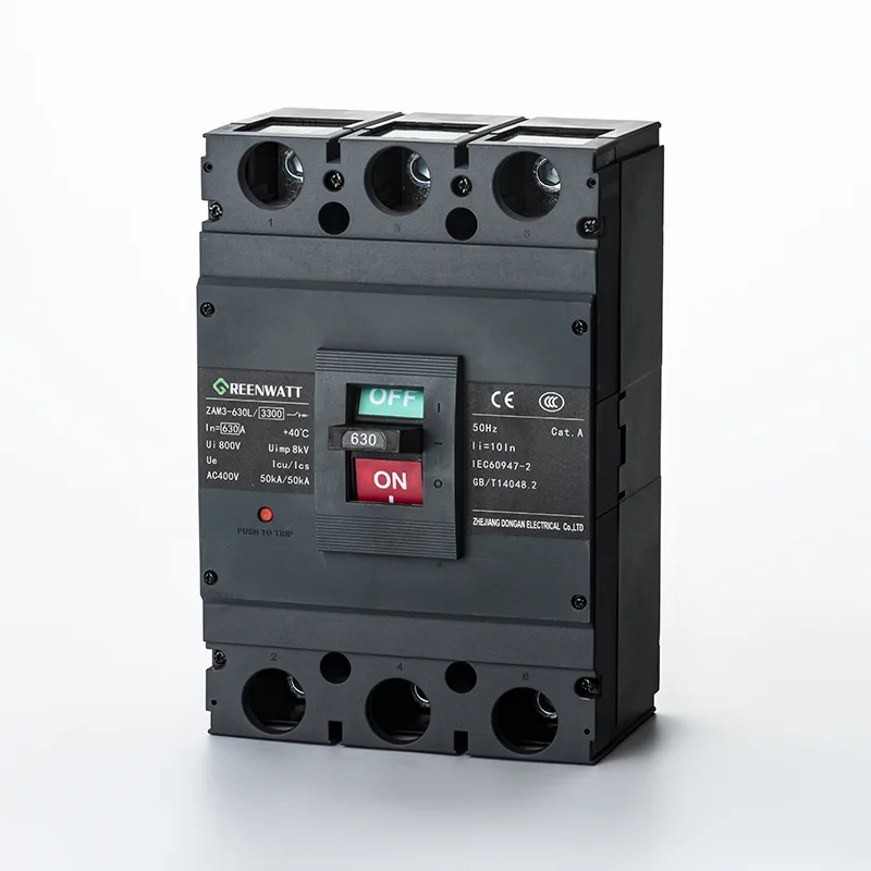 Disjuntor em caixa moldada AC400V 630A
